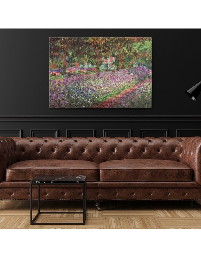 Obraz reprodukcja - Ogród artysty w Giverny - C. Monet | FEEBY