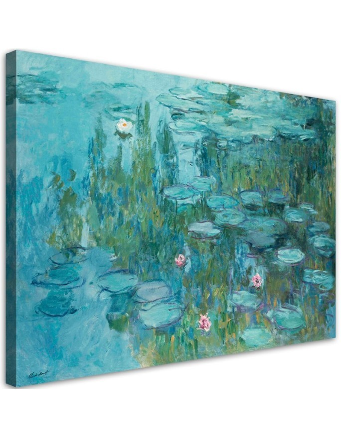 Bild auf Leinwand - Seerosen - Claude Monet | Feeby
