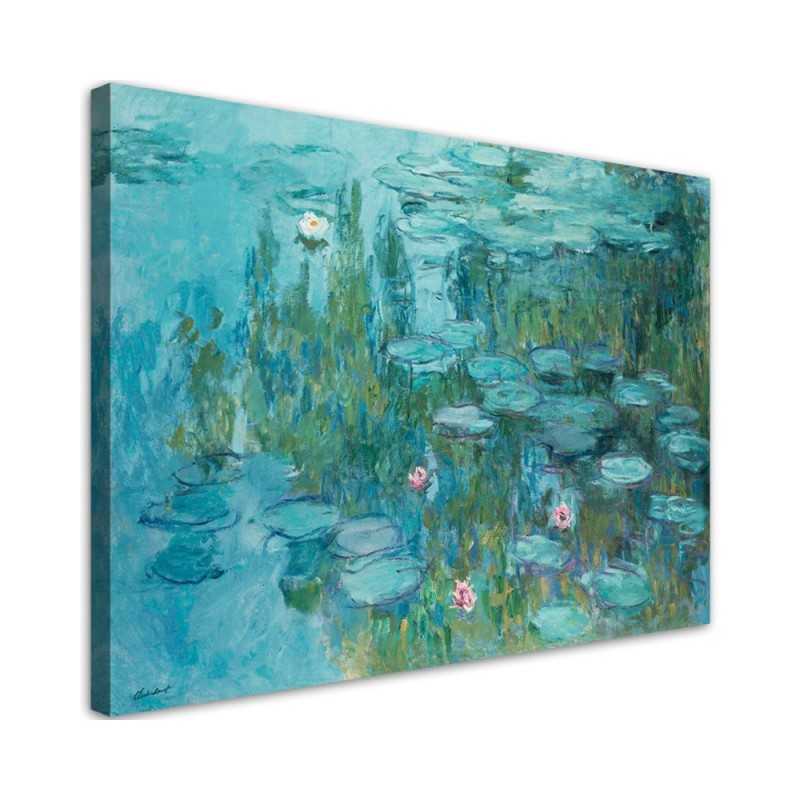 Bild auf Leinwand - Seerosen - Claude Monet | Feeby