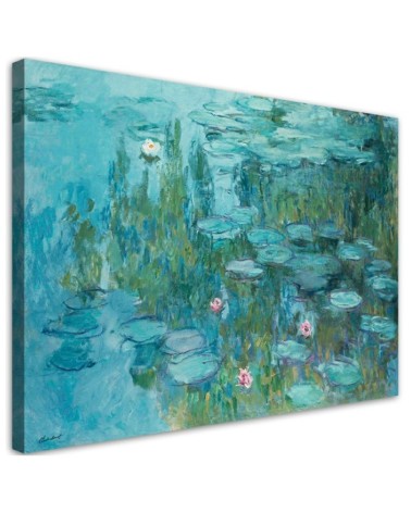 Canvas painting - Water lilies | FEEBY