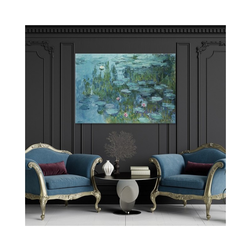 Bild auf Leinwand - Seerosen - Claude Monet | Feeby