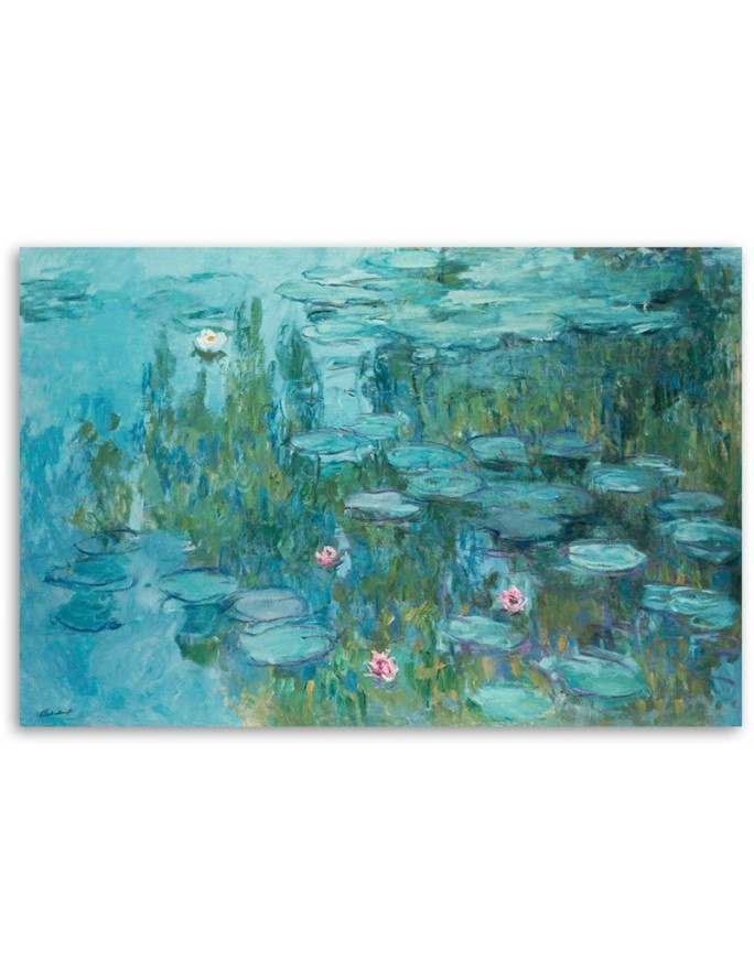 Obraz na płótnie - Lilie wodne - Claude Monet | FEEBY