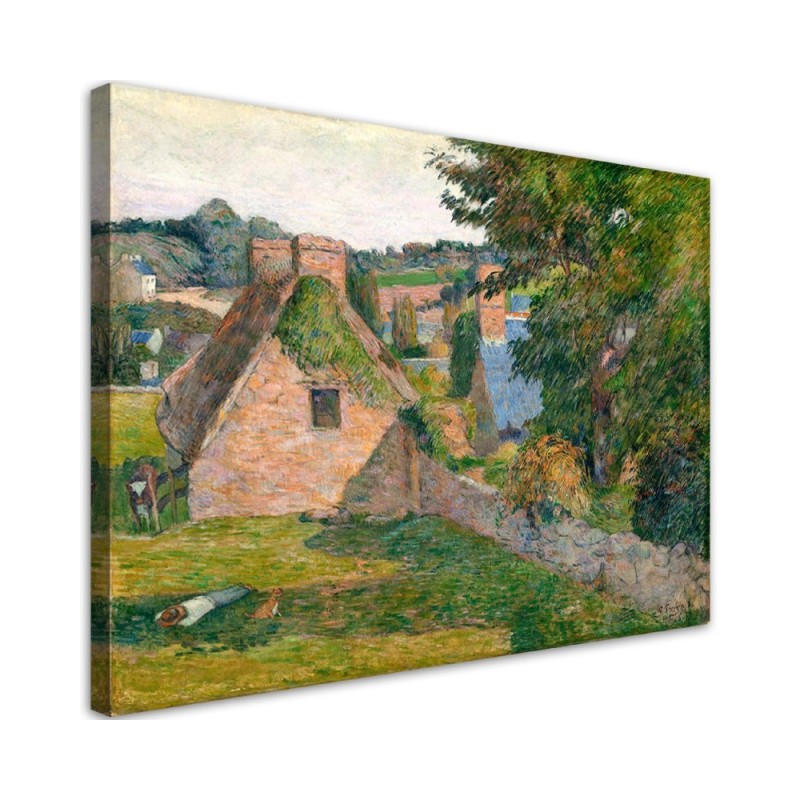 Leinwandbild - Die Häuser von Vaugirard - Paul Gauguin | Feeby