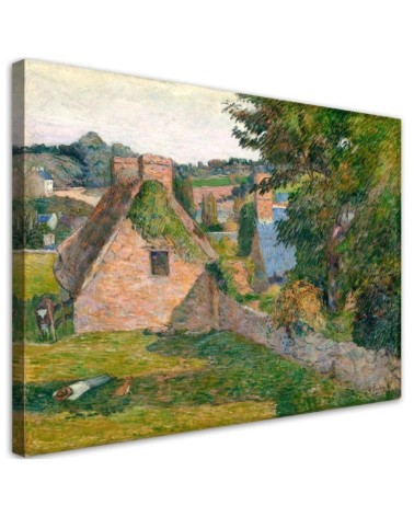 Leinwandbild - Die Häuser von Vaugirard - Paul Gauguin | Feeby