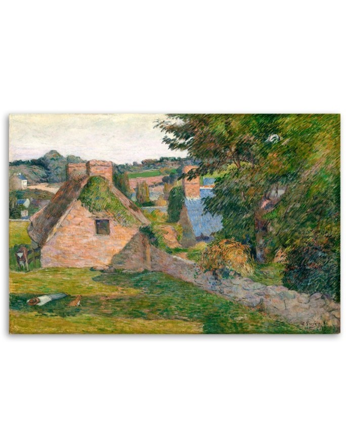 Obraz reprodukcja - Domy w Vaugirard - Paul Gauguin | FEEBY
