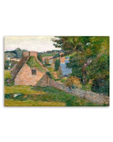 Leinwandbild - Die Häuser von Vaugirard - Paul Gauguin | Feeby