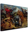 Canvas painting - The Hunt for the Tiger | FEEBY