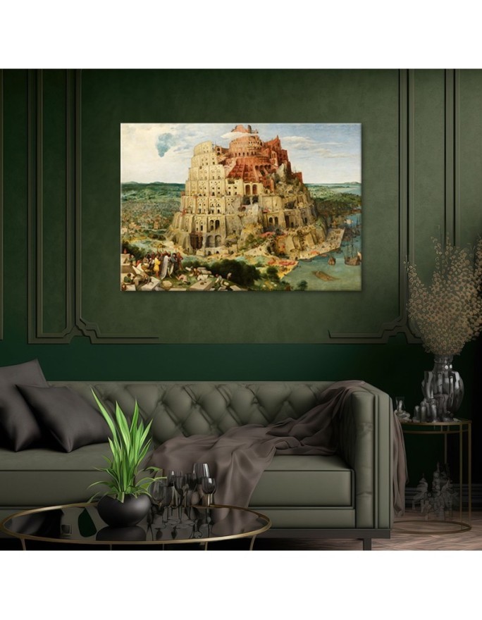 Obraz na płótnie - Wieża Babel - Pieter Bruegel | FEEBY