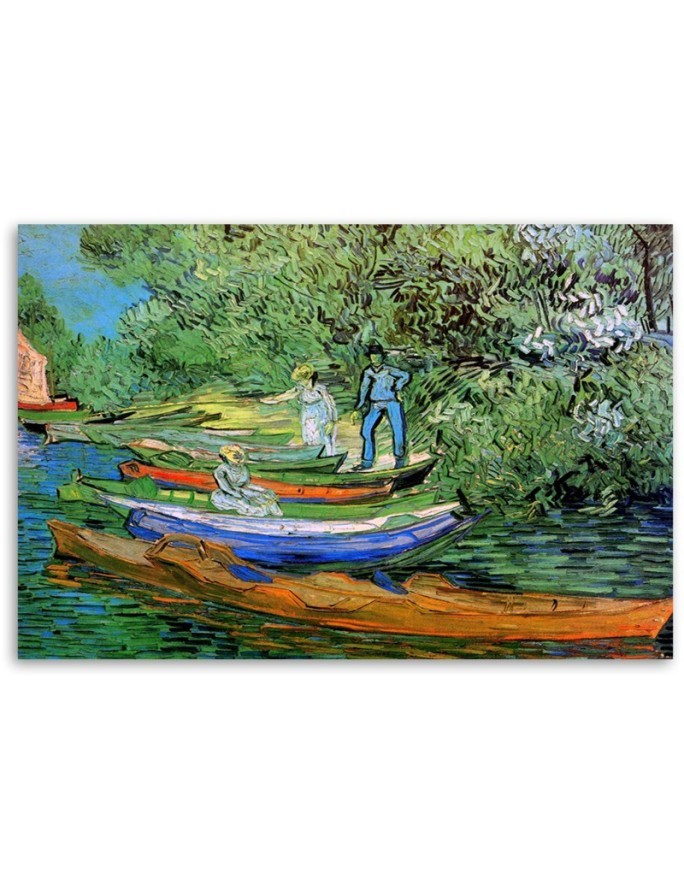 Obraz na płótnie - Brzeg Oise w Auvers - V. van Gogh | FEEBY
