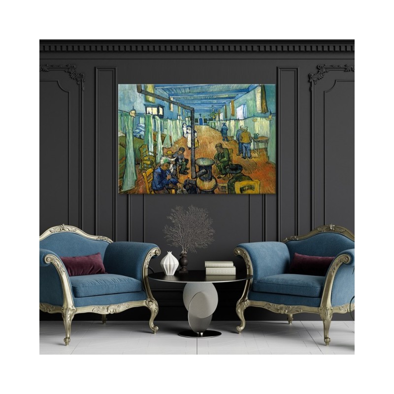 Leinwanddruck - Krankenhaus in Arles - V. van Gogh | Feeby
