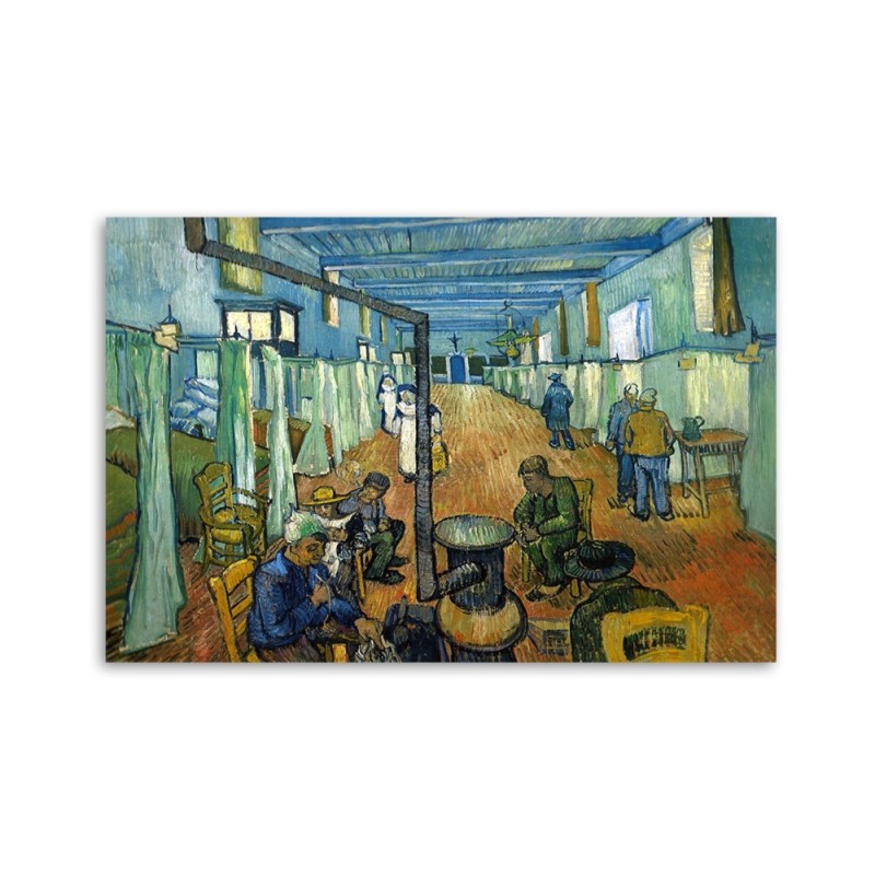 Leinwanddruck - Krankenhaus in Arles - V. van Gogh | Feeby