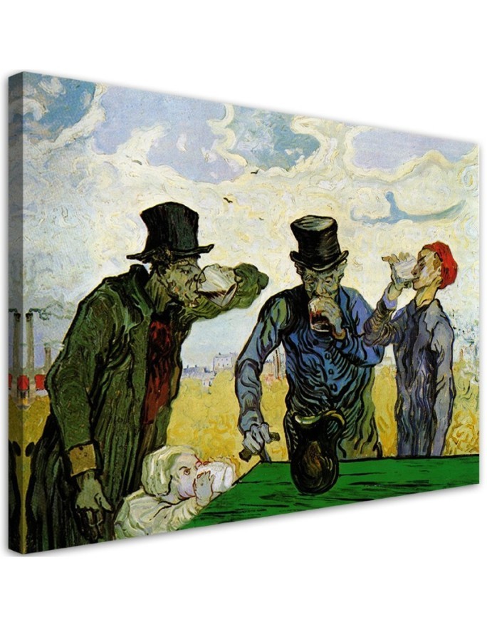 Bild auf Leinwand - Trinkend - V. van Gogh | Feeby