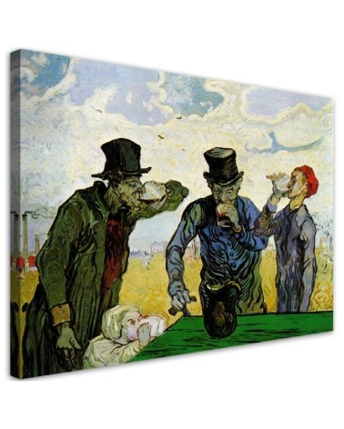 Bild auf Leinwand - Trinkend - V. van Gogh | Feeby