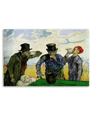 Bild auf Leinwand - Trinkend - V. van Gogh | Feeby