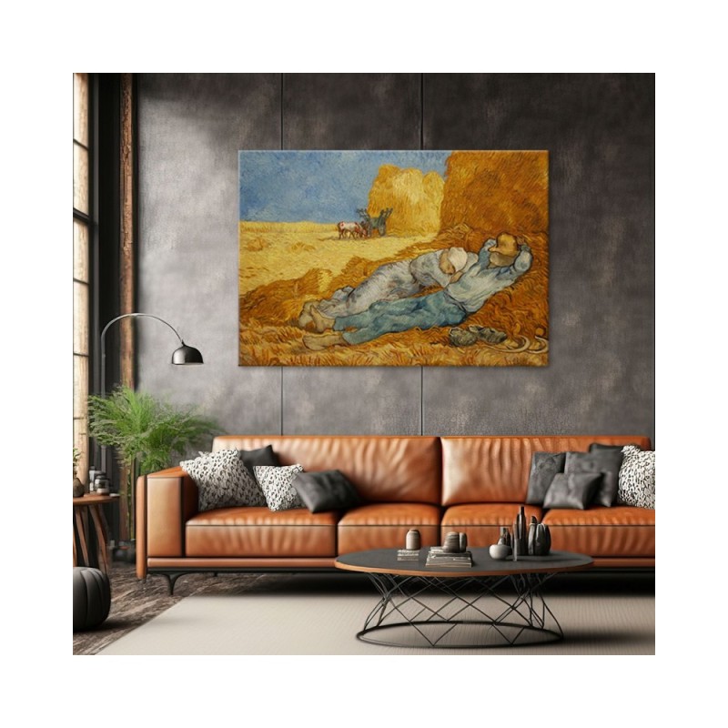Bild auf Leinwand - Siesta - V. van Gogh | Feeby