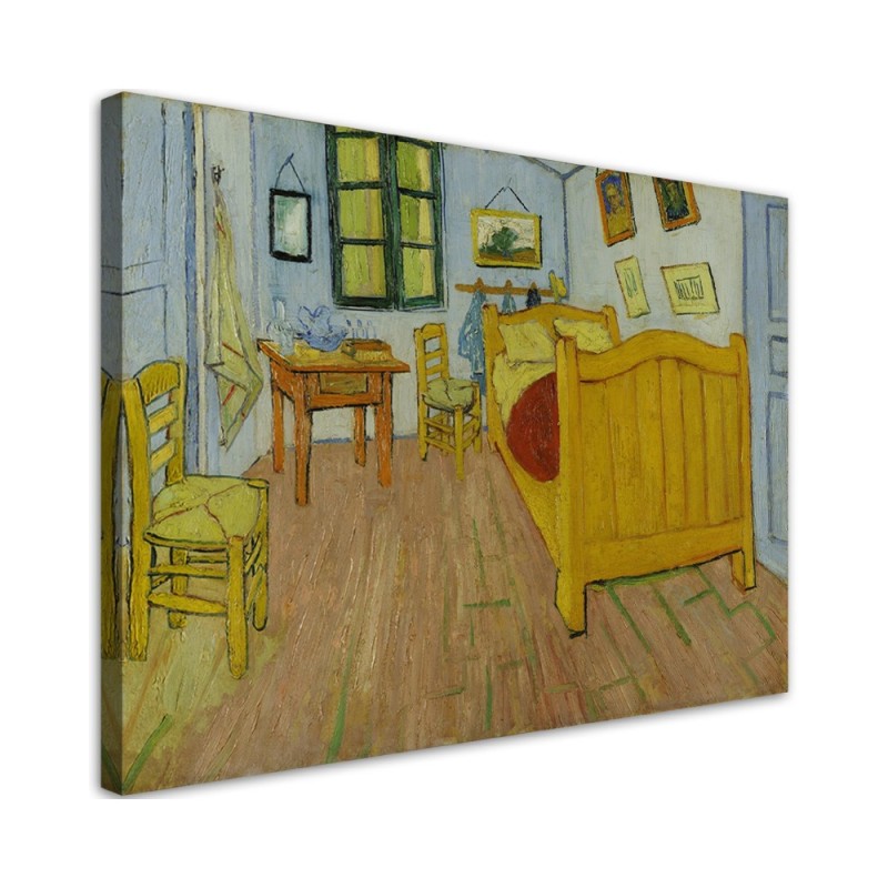Leinwandbild - Van Goghs Zimmer in Arles | Feeby