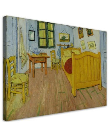 Canvas print reproduction - Van Gogh's room in Arles | FEEBY