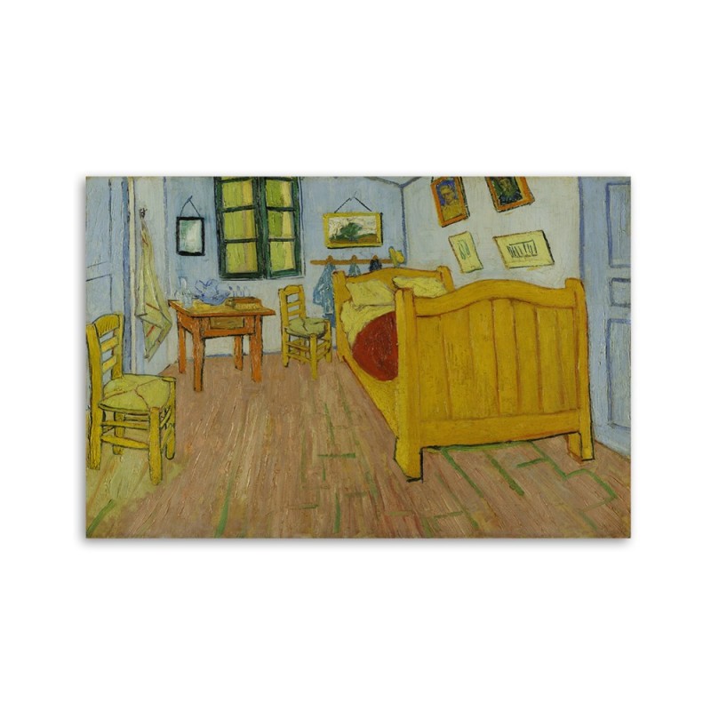 Leinwandbild - Van Goghs Zimmer in Arles | Feeby