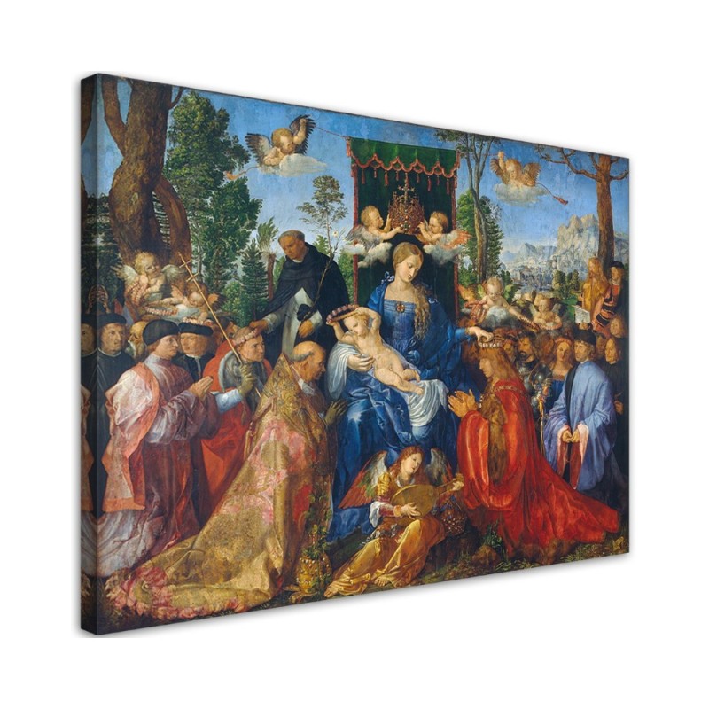 Leinwandbild - Das Fest des Rosenkranzes - Albrecht Dürer | Feeby