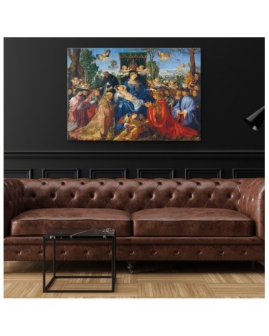Leinwandbild - Das Fest des Rosenkranzes - Albrecht Dürer | Feeby