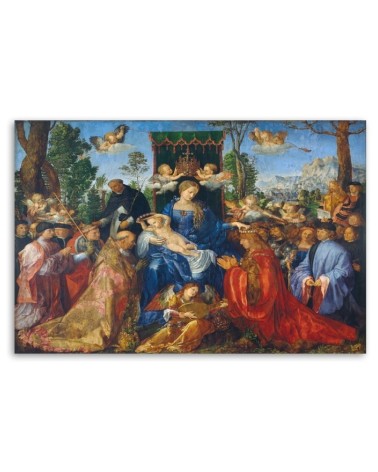 Leinwandbild - Das Fest des Rosenkranzes - Albrecht Dürer | Feeby