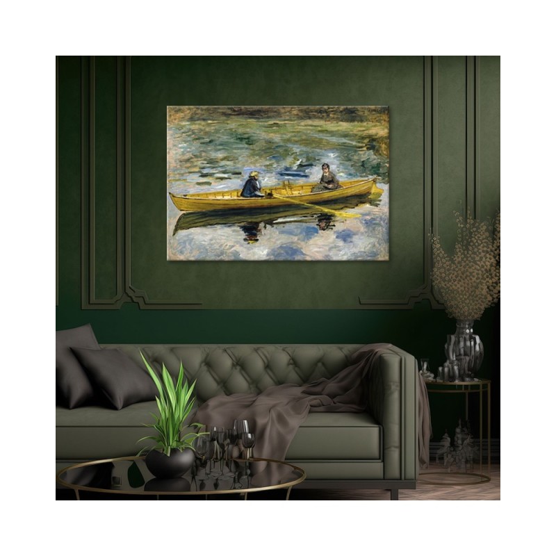 Bild - Claude Monet und Madame Henriot - Auguste Renoir | Feeby