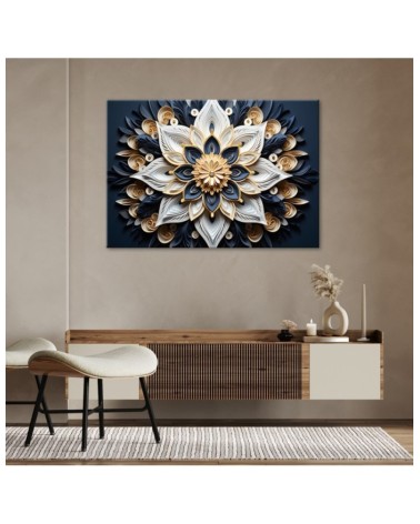 Leinwanddruck - AI Blumen 3D | Feeby