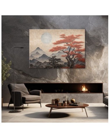 Modernes Wandbild - Berglandschaft | Feeby