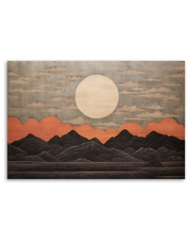 Leinwanddruck - Sonnenuntergang Japan | Feeby