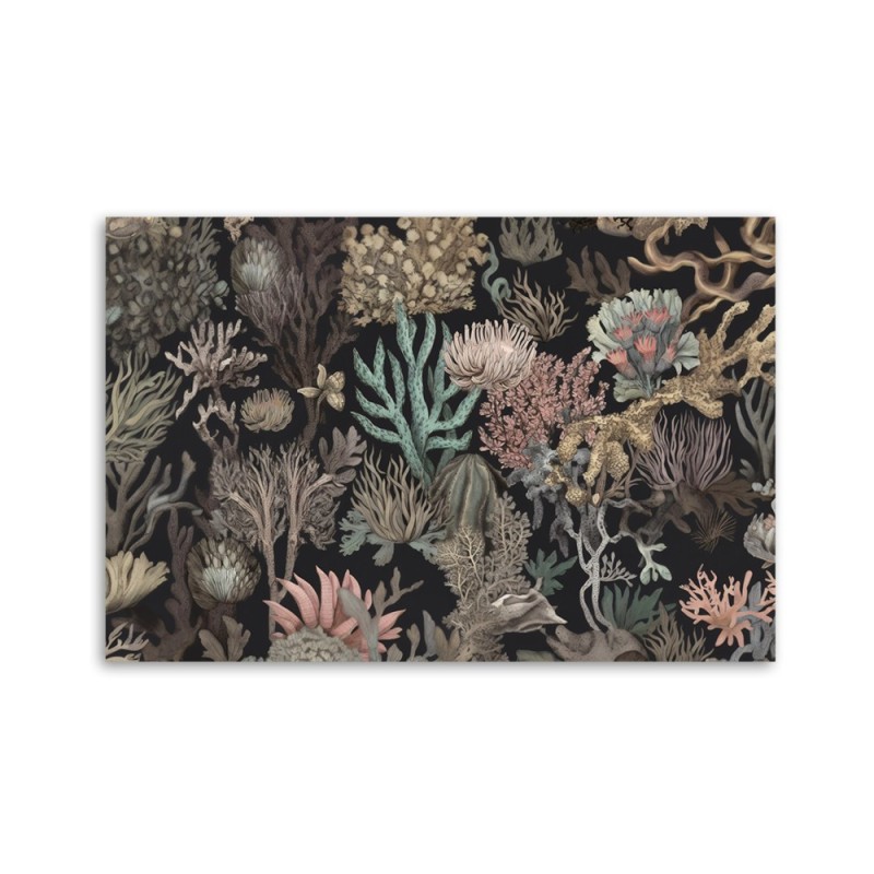 Leinwanddruck - für Badezimmer - Koralle | Feeby