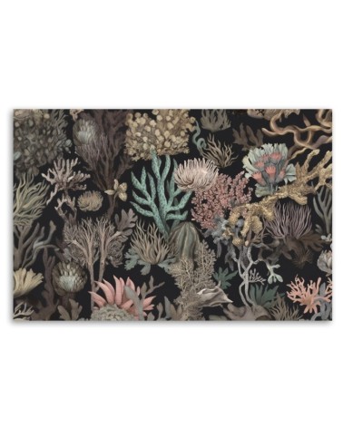 Leinwanddruck - für Badezimmer - Koralle | Feeby