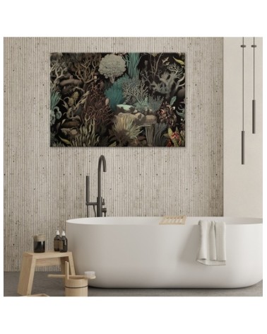 Leinwandbild - Korallenpflanzen im Meer | Feeby