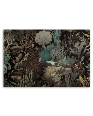 Leinwandbild - Korallenpflanzen im Meer | Feeby