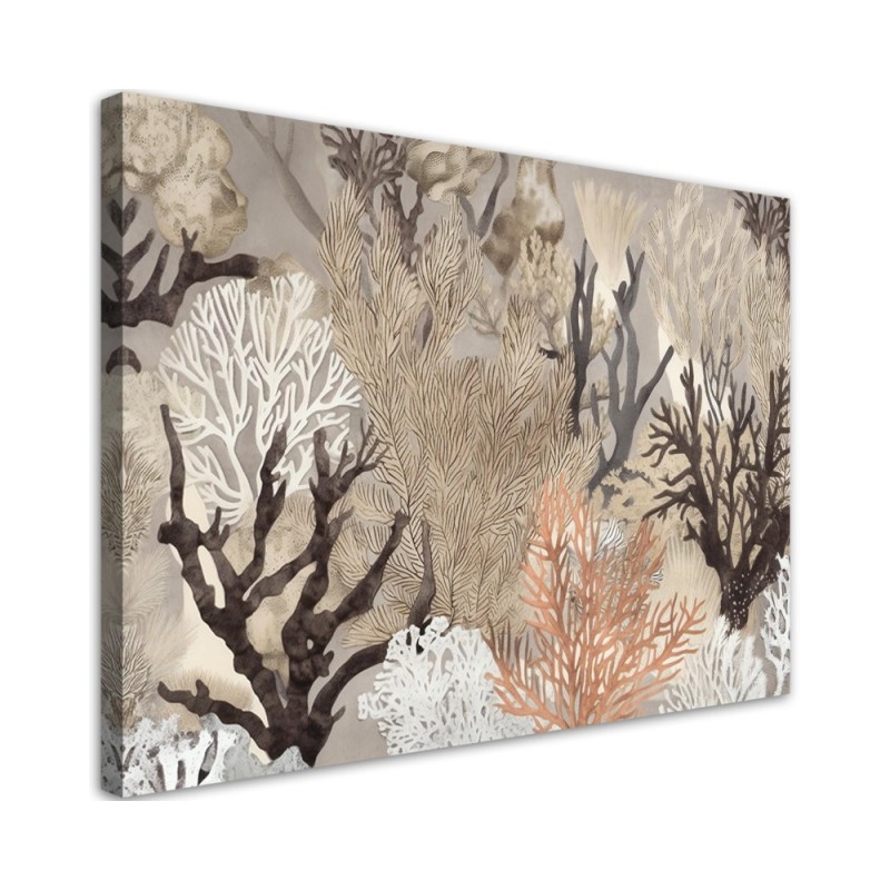 Bild auf Leinwand - Korallenpflanzen | Feeby
