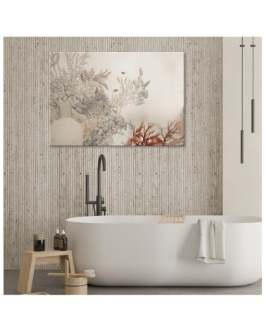 Obraz do salonu boho - Morskie ryby i rośliny | FEEBY