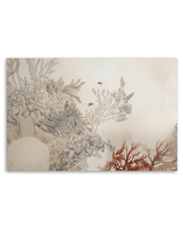 Bild - für das Wohnzimmer boho - Meeresfische und Pflanzen | Feeby