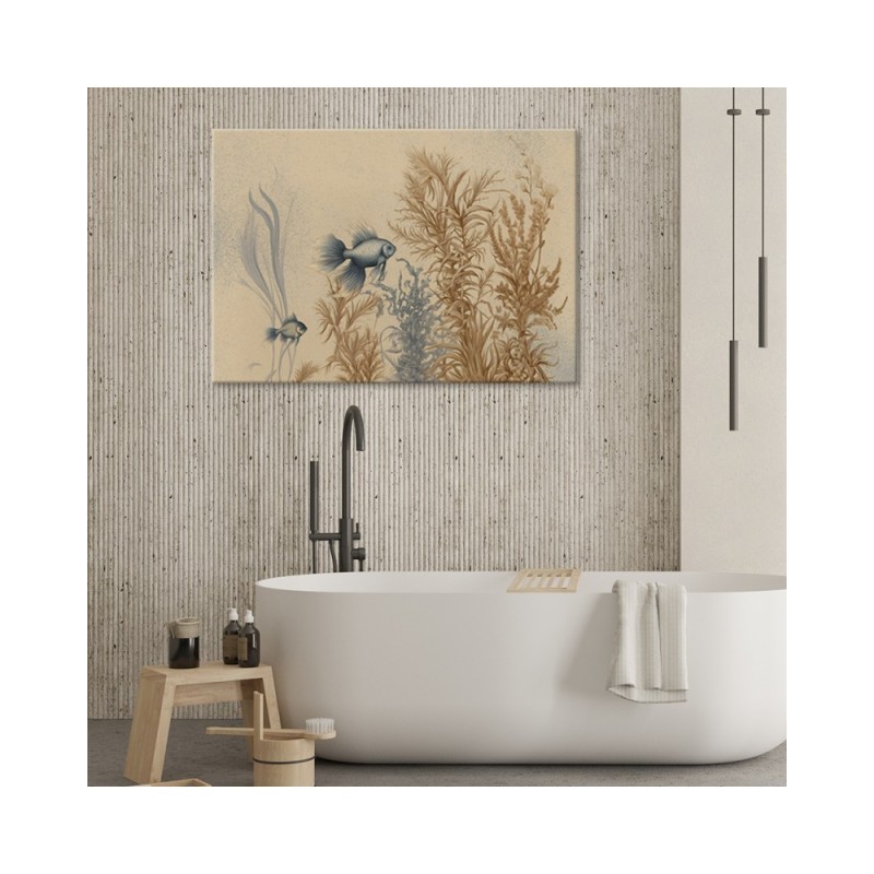 Bild - für das Wohnzimmer AI - Fische und Meerespflanzen | Feeby