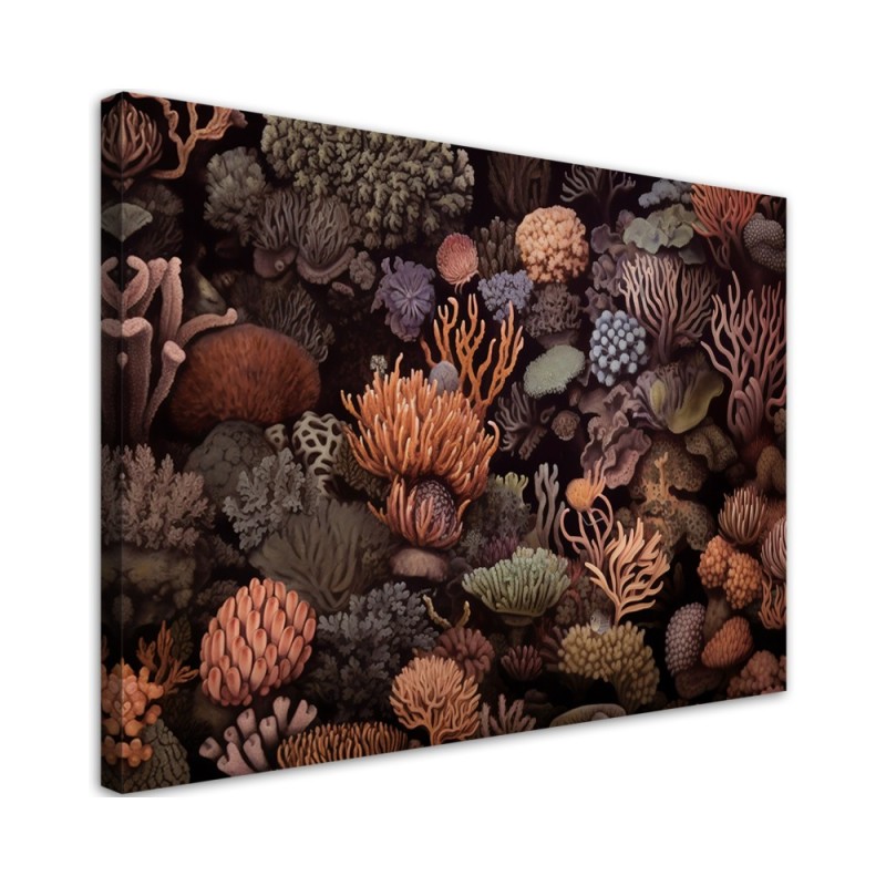 Bild auf Leinwand - Korallen AI | Feeby