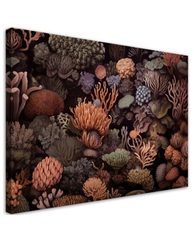 Bild auf Leinwand - Korallen AI | Feeby