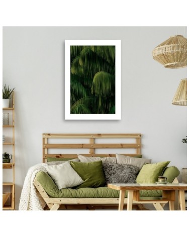 Leinwandbild - Palmen nach dem Regen | Feeby