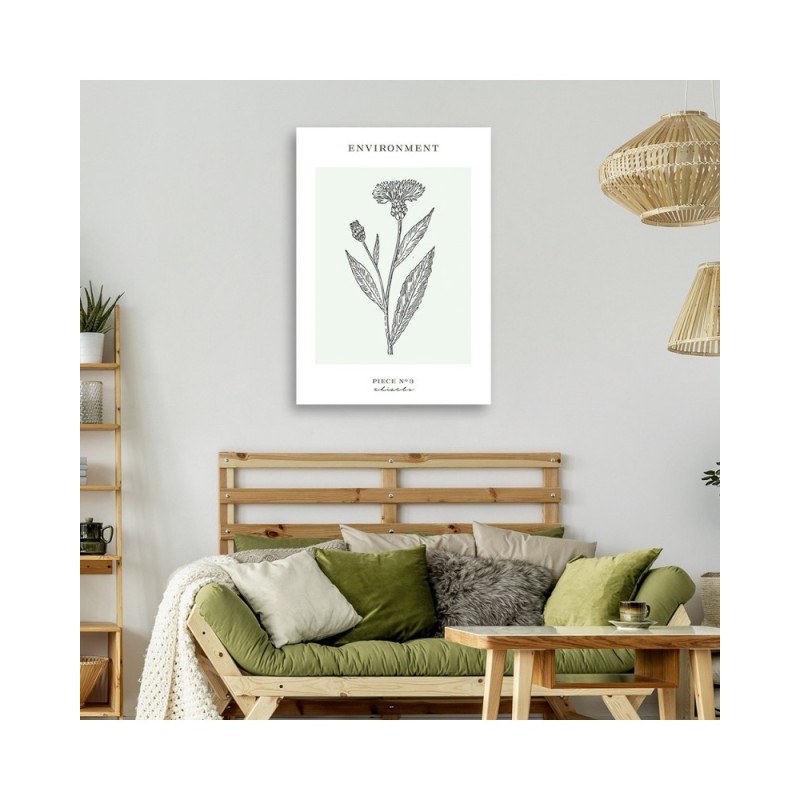 Leinwandbild - Distelblume - Umwelt | Feeby