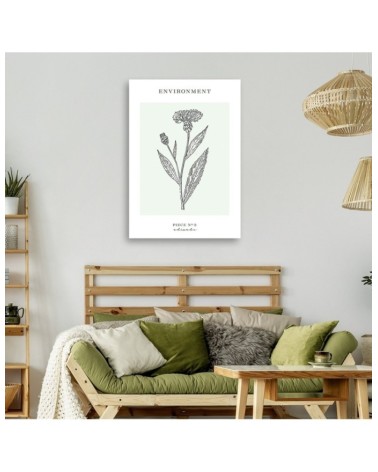 Leinwandbild - Distelblume - Umwelt | Feeby