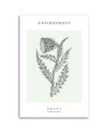 Canvas painting - Thistle plant | FEEBY