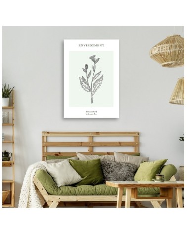 Bild auf Leinwand - Distelblume - Umwelt | Feeby