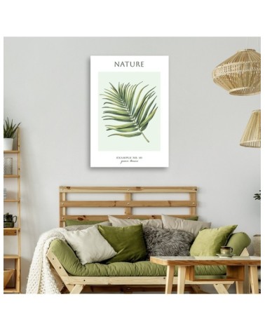 Leinwandbild - Grüne Blätter - Natur | Feeby