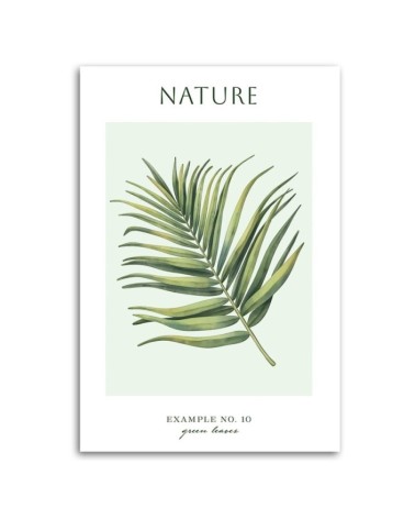 Leinwandbild - Grüne Blätter - Natur | Feeby