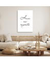Canvas painting - Inscription Have no regrets | FEEBY