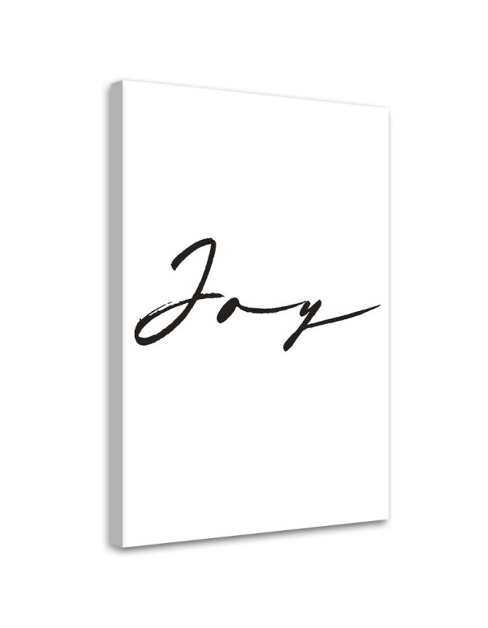 Canvas painting - Inscription Joy | FEEBY