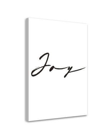 Canvas painting - Inscription Joy | FEEBY