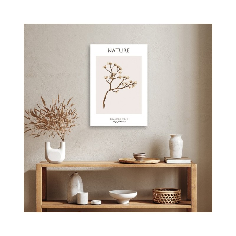 Modernes Wandbild - Trockene Blume - Natur | Feeby